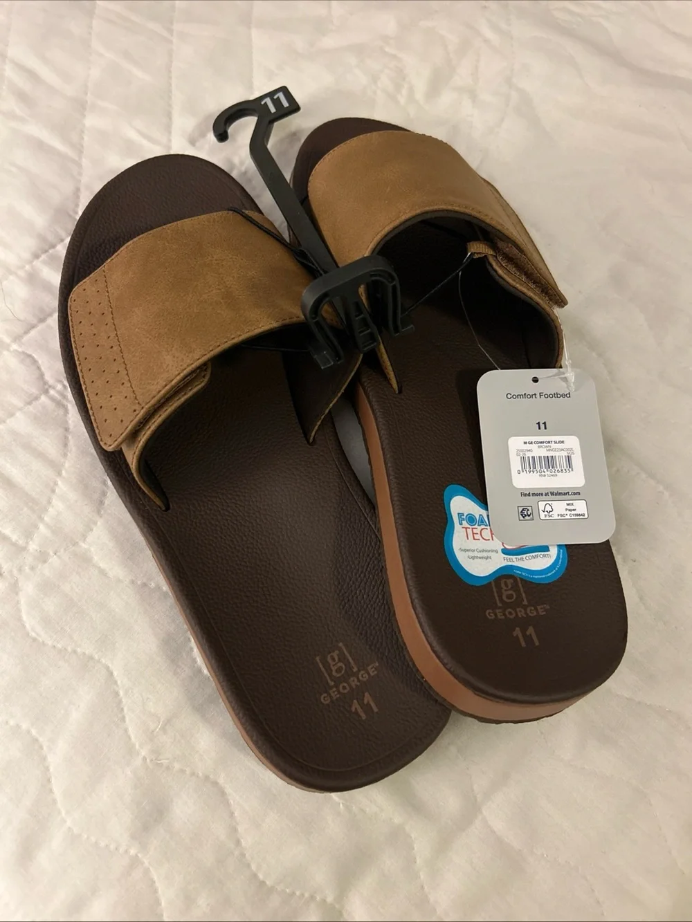 George slide sandals